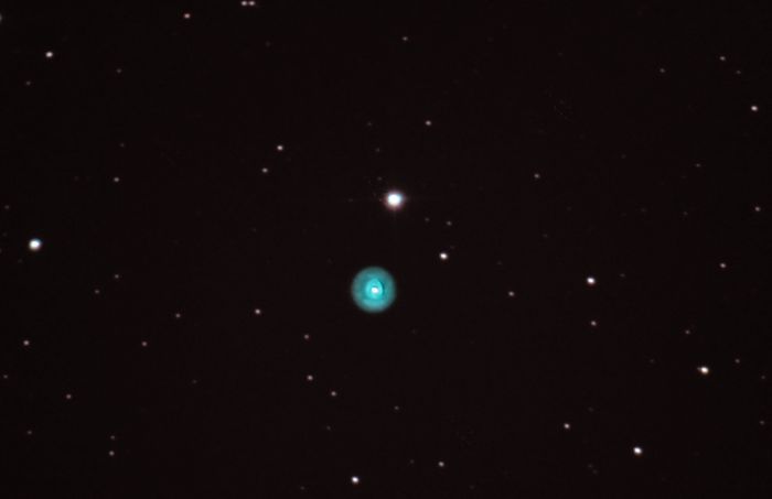 Туманность  NGC 2392 "Эскимос". Март  2016  года. 